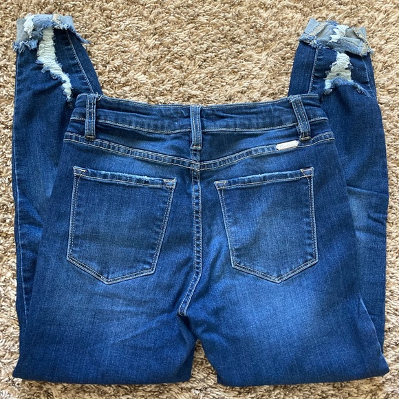 Kancan mid rise distressed jeans - Picture 4 of 5